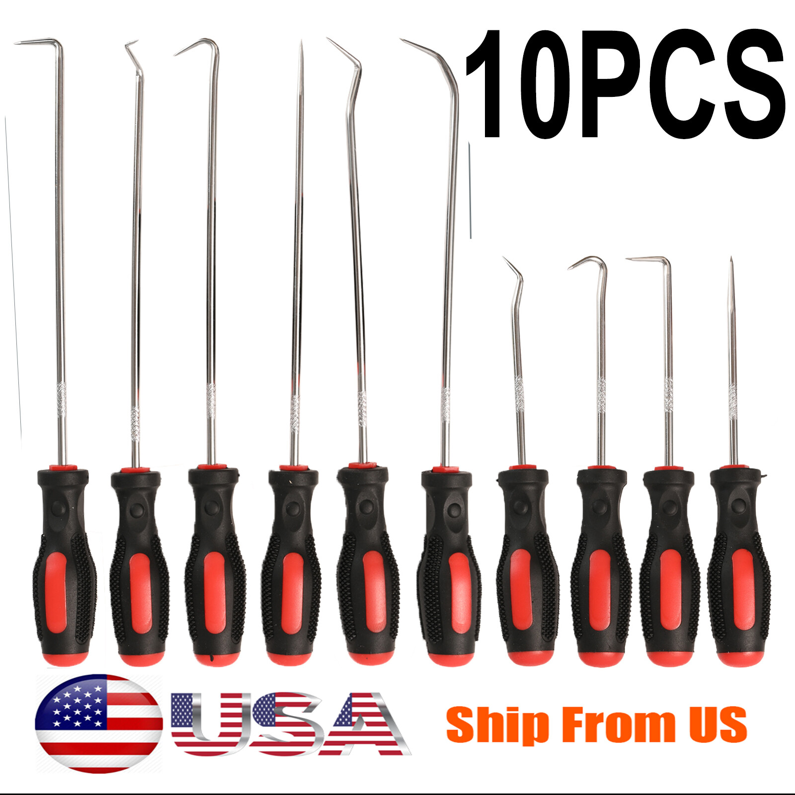 10X O Ring Seal Removal Tool Gasket Puller Remover Screwdriver Hook And Pick,Set