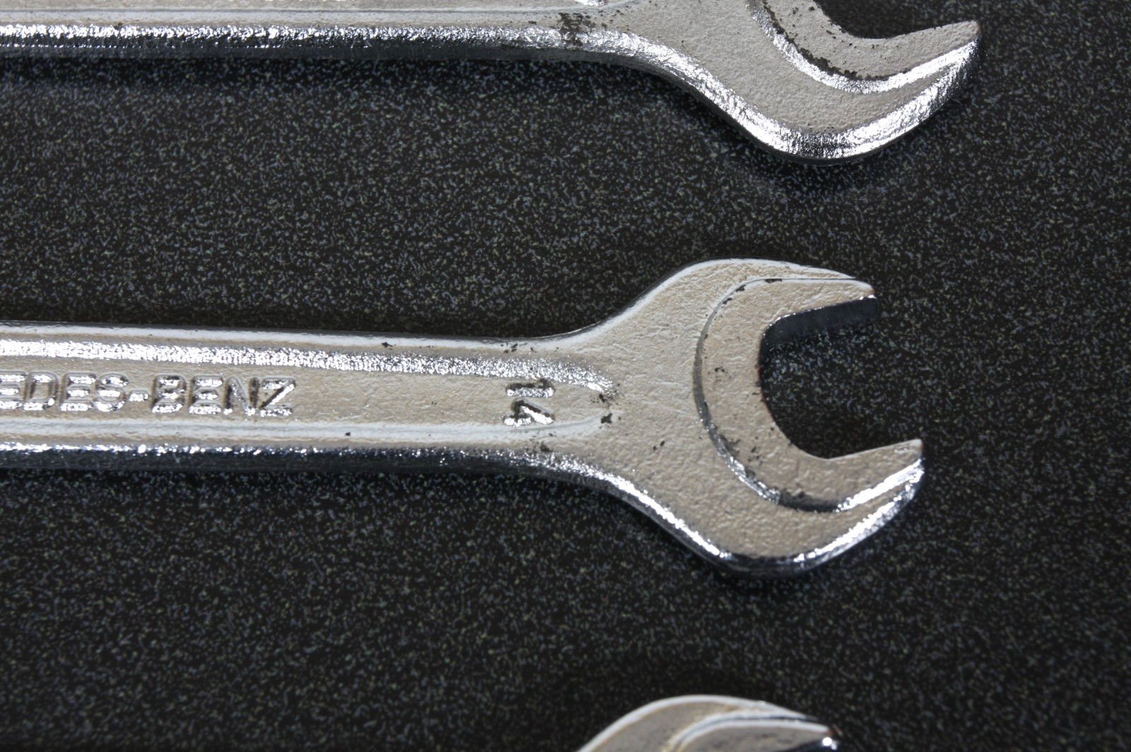 Mercedes-Benz Metric Wrench Set Walter Open-End 19mm 17mm 14mm 13mm