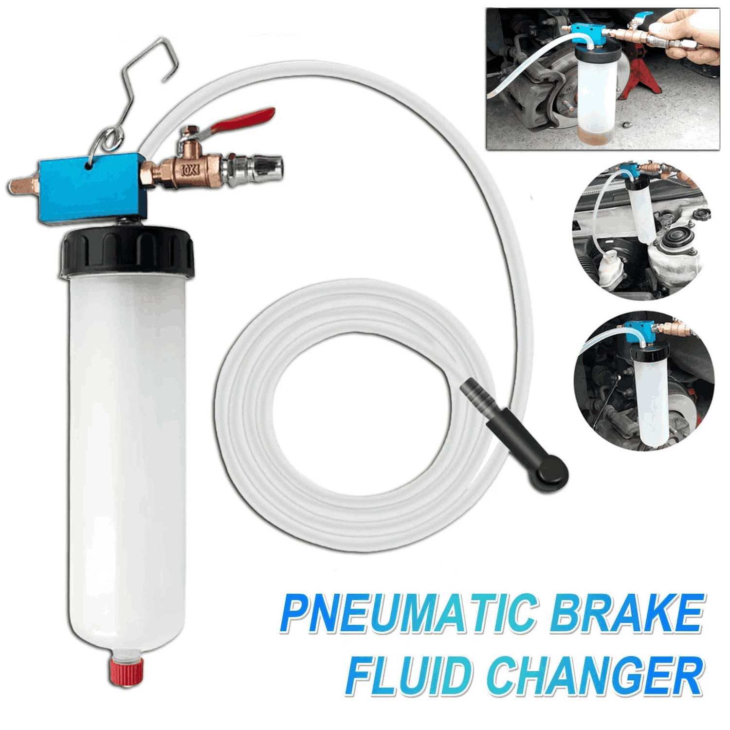 Vacuum Brake Bleeder Car Vehicle Tank Fluid Oil Change Extractor Pump Equipment