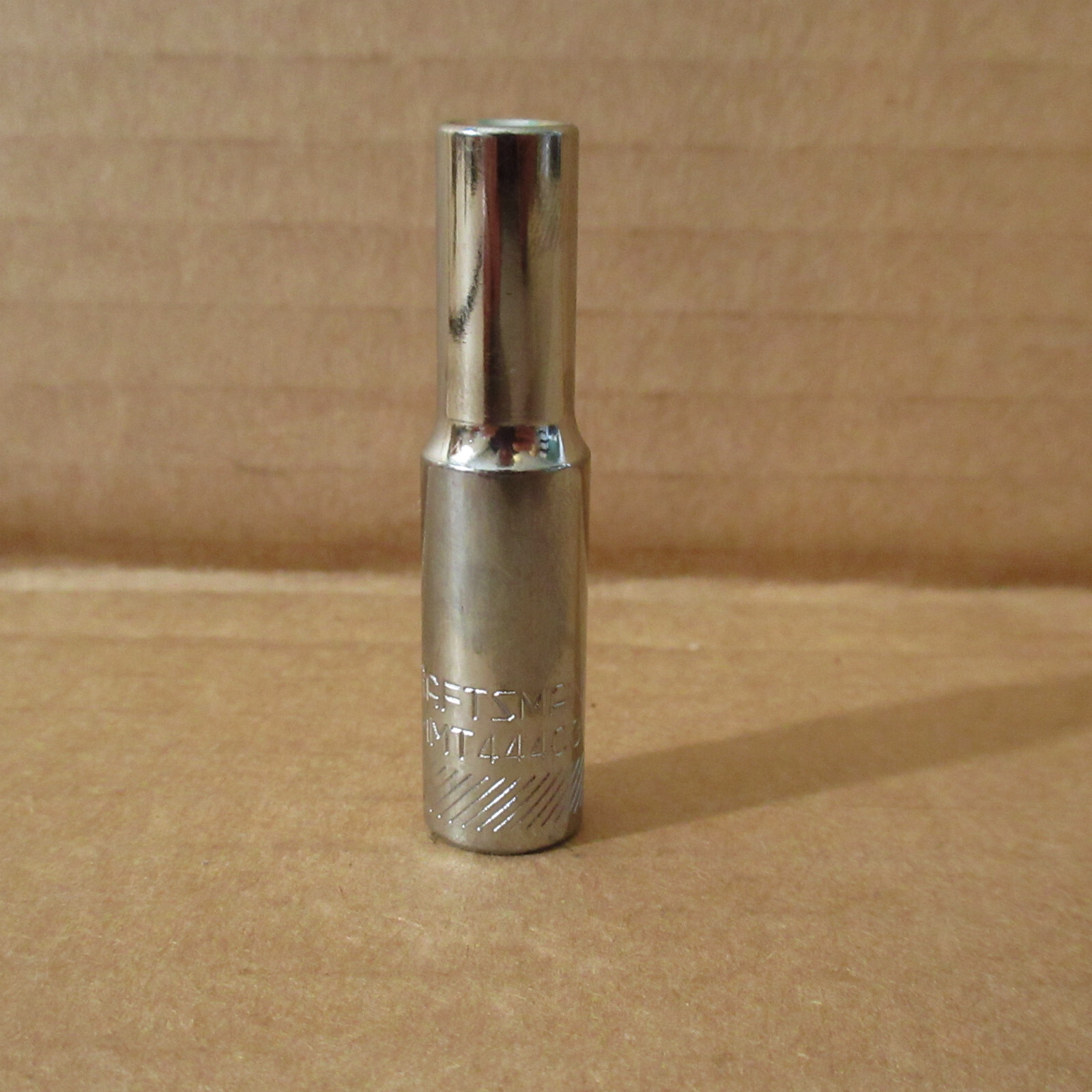 6mm CRAFTSMAN CMMT44403 Metric MM 6-pt 1/4-in Dr Deep Tall Socket Ratchet