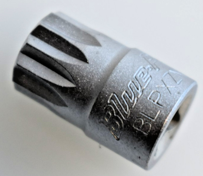 Blue Point Tool BLPXZN1412 12mm XZN12 Triple Square Stubby Bit Socket 1/4″ Drive