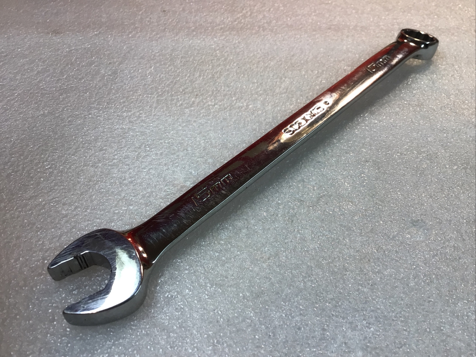 Snap On#SOEXM15 – 15mm, 12 Pt. Flank Dr. Plus Standard Combo Wrench-USA-NICE-
