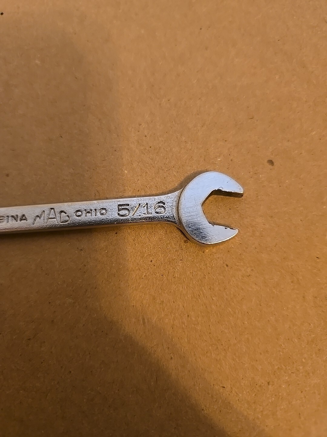 Mac Tools Sabina 5/16″ 6PT Chrome Midget Combination Wrench CH10