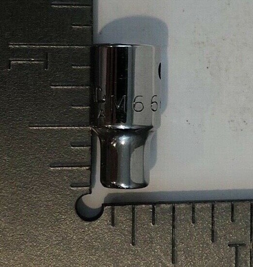 Vintage MAC tools M66 1/4″ Drive 6 Point 3/16 Socket Made in USA