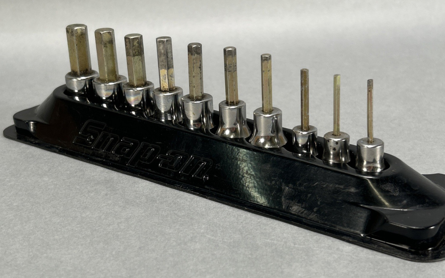 Snap-On Tools 210EFTAMY 10pc 1/4″dr & 3/8″dr Metric Hex Bit Socket Set 2-10mm