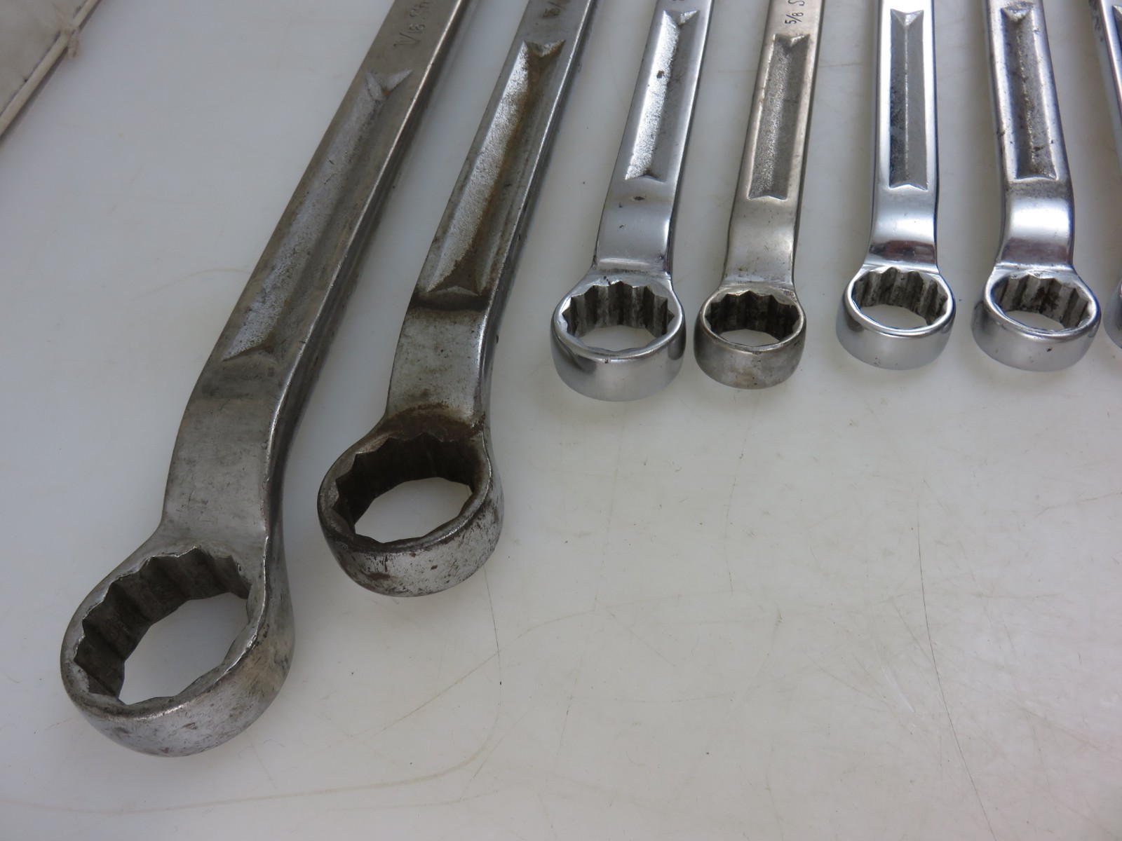 Snap-On XV Series Offset Box End Wrench 10pc Set 3/8″-1 1/4″ *NOT ALL SIZES*