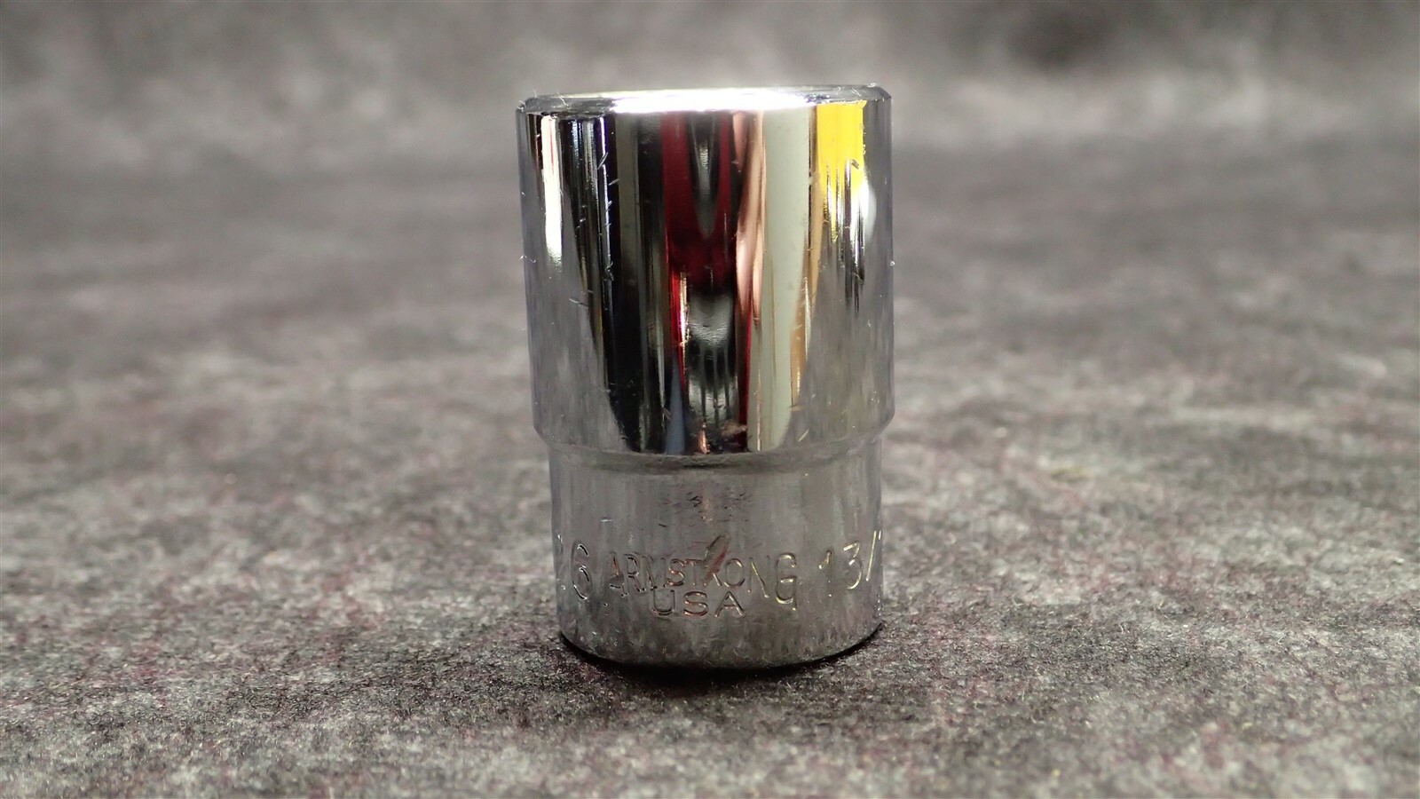 ARMSTRONG 3/8″ Drive, 13/16″ Standard Hand Socket, 12 Pts 12-126 (BN127)