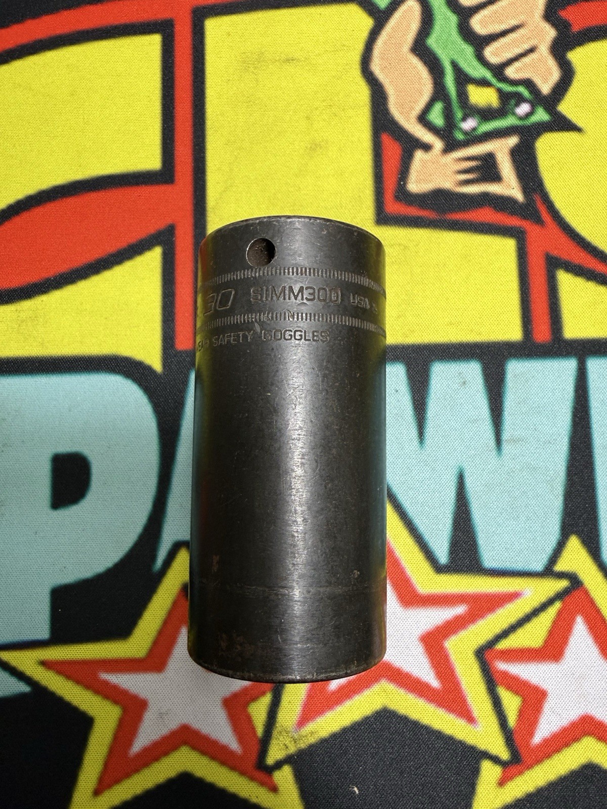 Snap On SIMM300 1/2″ Drive 6-Point Metric 30mm Deep Impact Socket