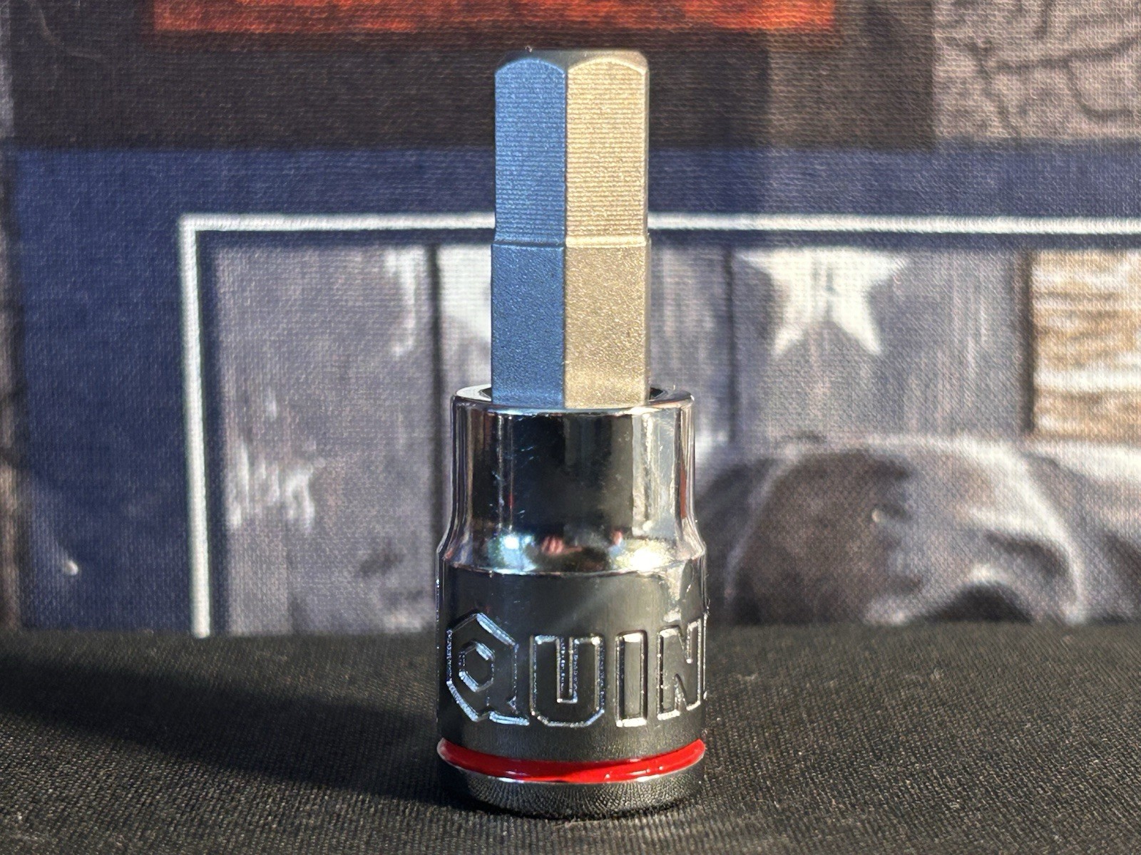 QUINN 3/8 x 3/8″ Dr Hex Bit Socket