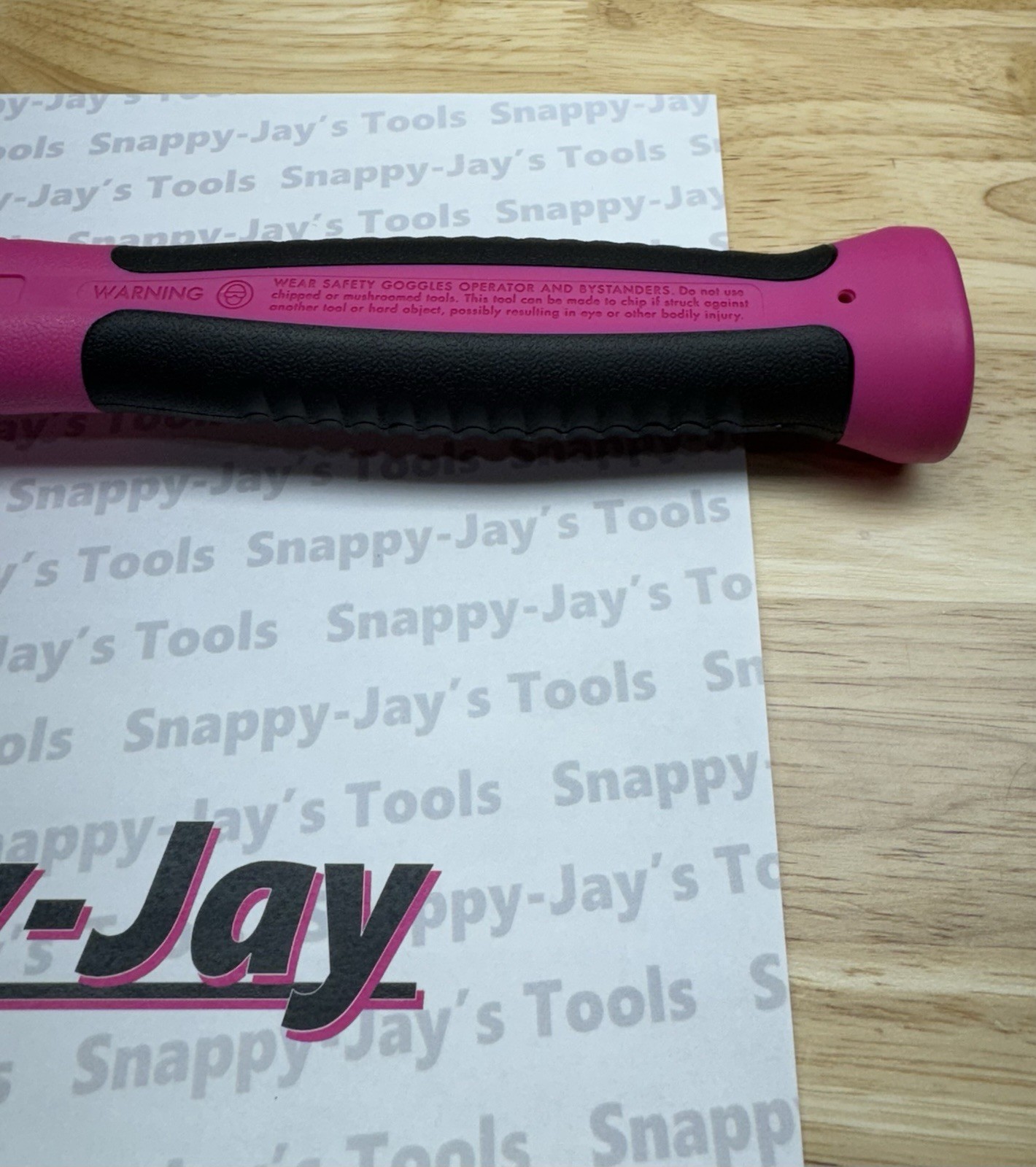 Snap-on Tools USA NEW ELECTRIC PINK 32oz Ball Peen Dead Blow Hammer HBBD32EP