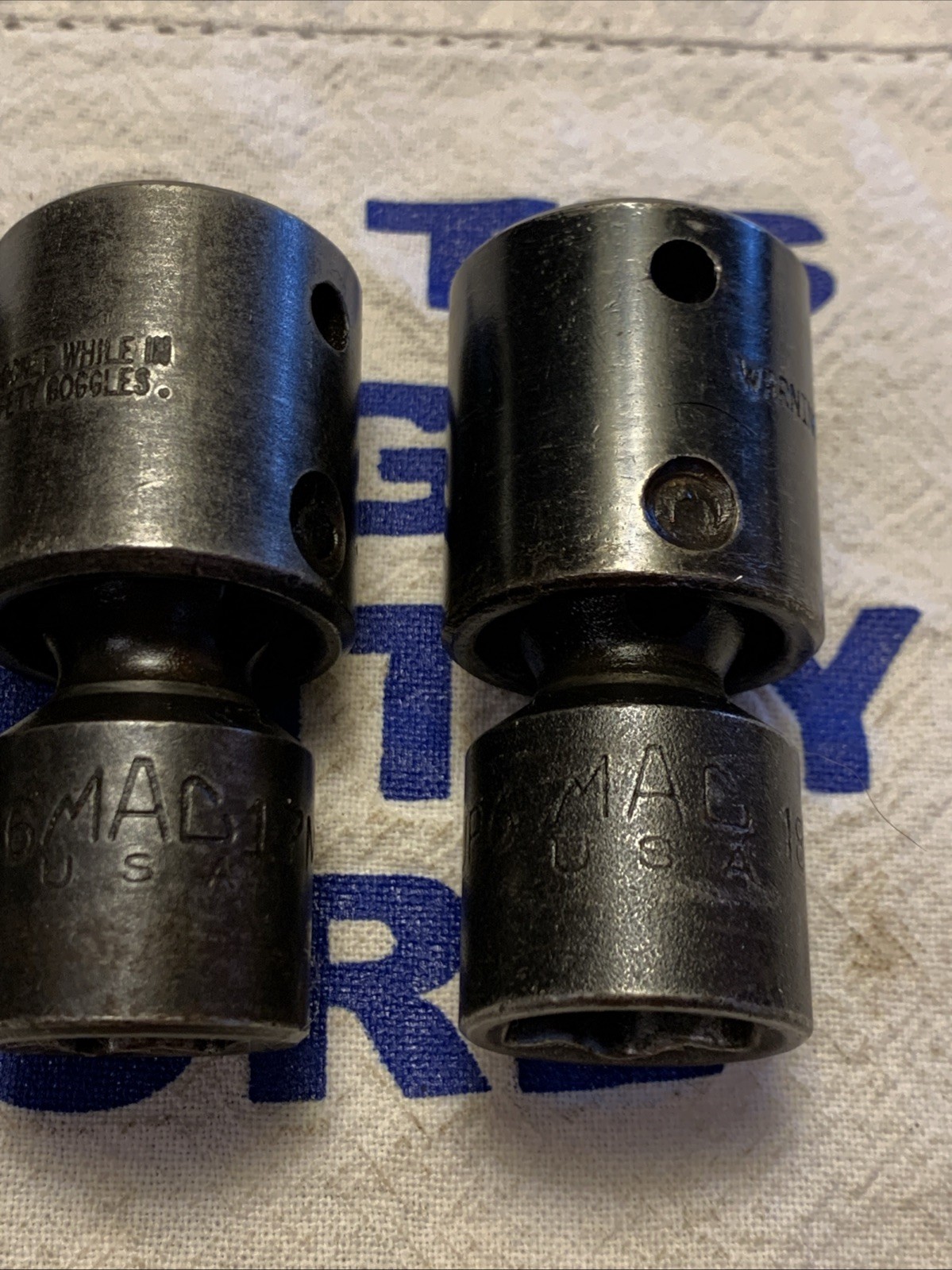 Mac Tools USA 1/2″ Drive 3pc 6pt Swivel Impact Socket Set 15mm, 17mm, 18mm VUP6