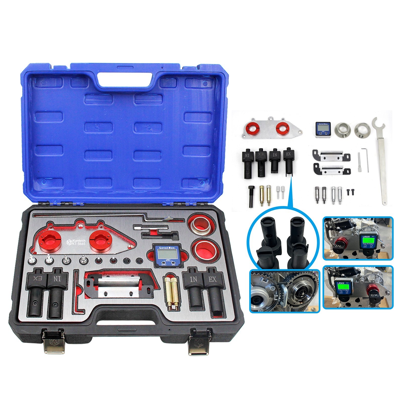 Engine Timing Tool Kit for VW Audi Skoda Seat 1.5L TSl Petrol Engine VAS611007