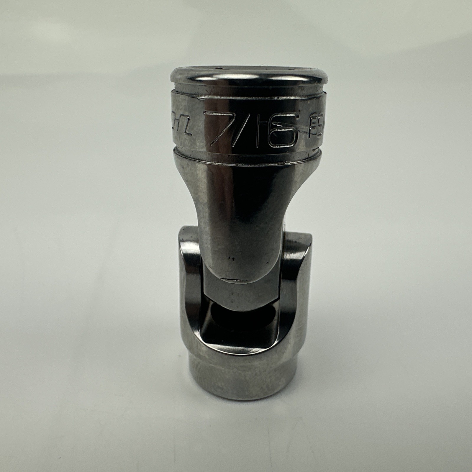 Snapon Tools 3/8” Drive SAE Chrome Shallow Swivel Set 6Pcs. 7/16-3/4 Free Ship