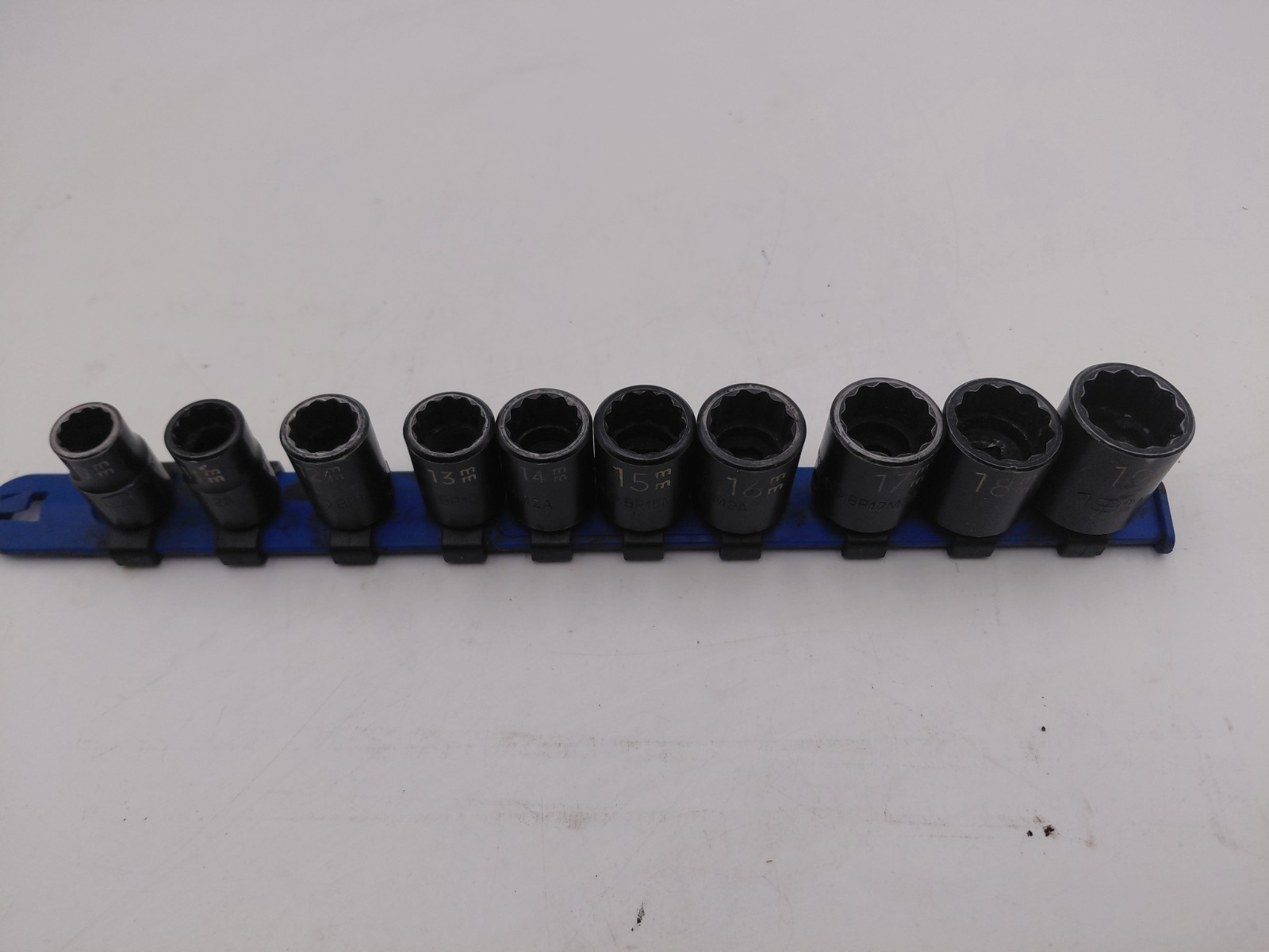 Matco 10pc 3/8″ Drive Metric Impact Socket 12 point Set 10mm – 19mm Mechanic