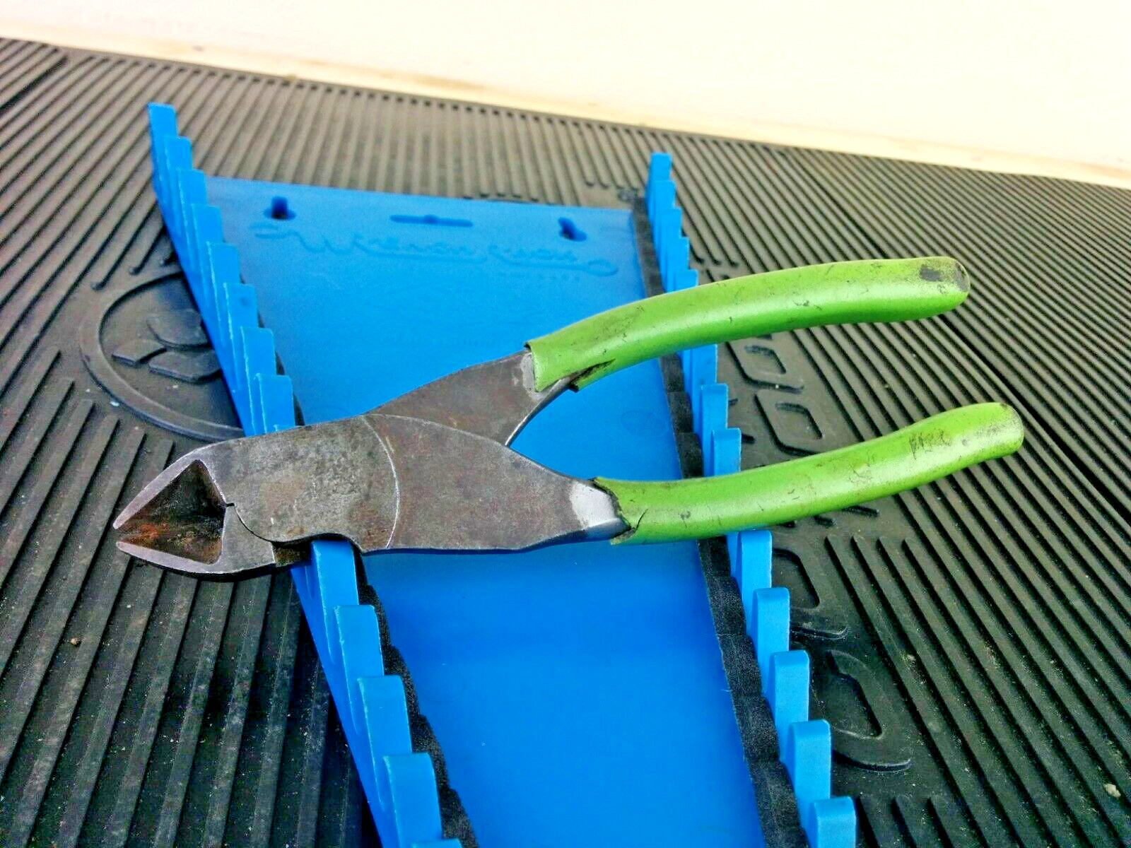 #ai774 Snap on 87CF GREEN PowerEdge 7-1/2″ Diagonal Cutting Cutter Pliers