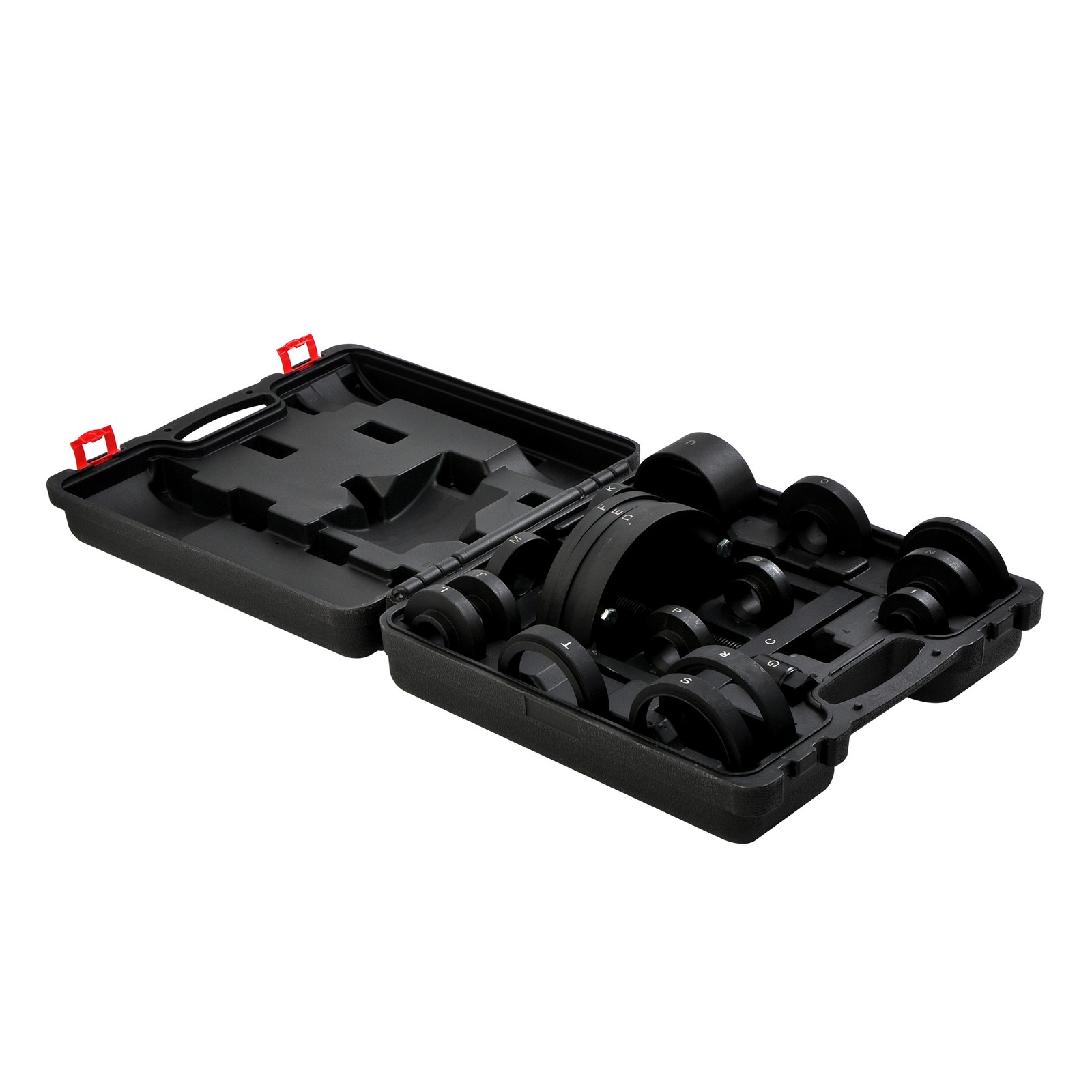 19pcs Master Wheel Hub & Bearing Removal / Installation Tool Kit, C to U Sizes