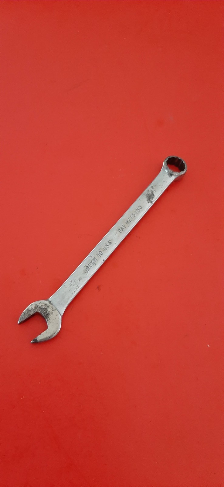 Snap-on Tools 10mm 12pt Point Combination Wrench OEXM10 USA Engraved