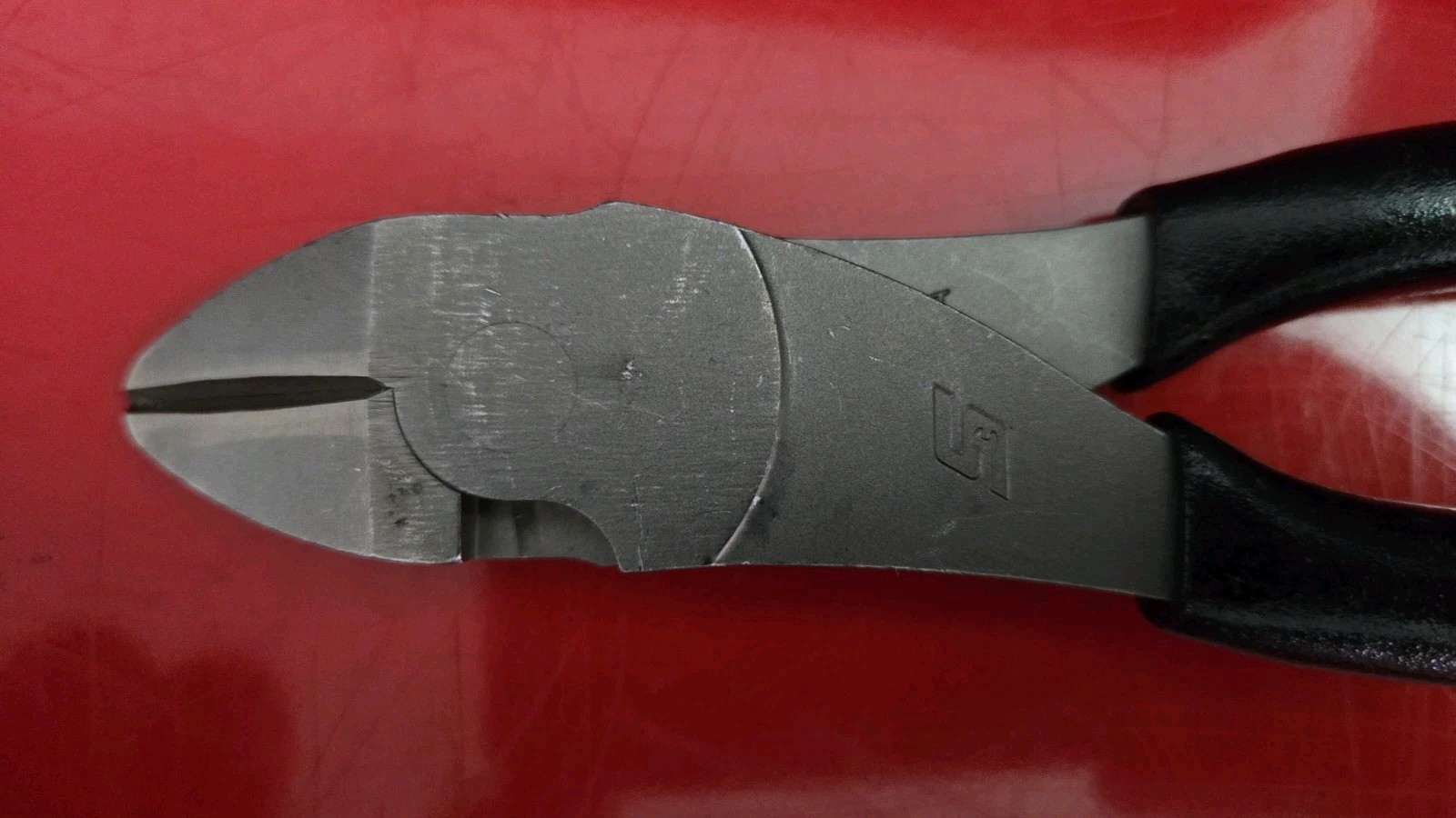 Snap On 388ACF Black Soft Grip 8″ Ventor Edge High Leverage Diagonal Cutters