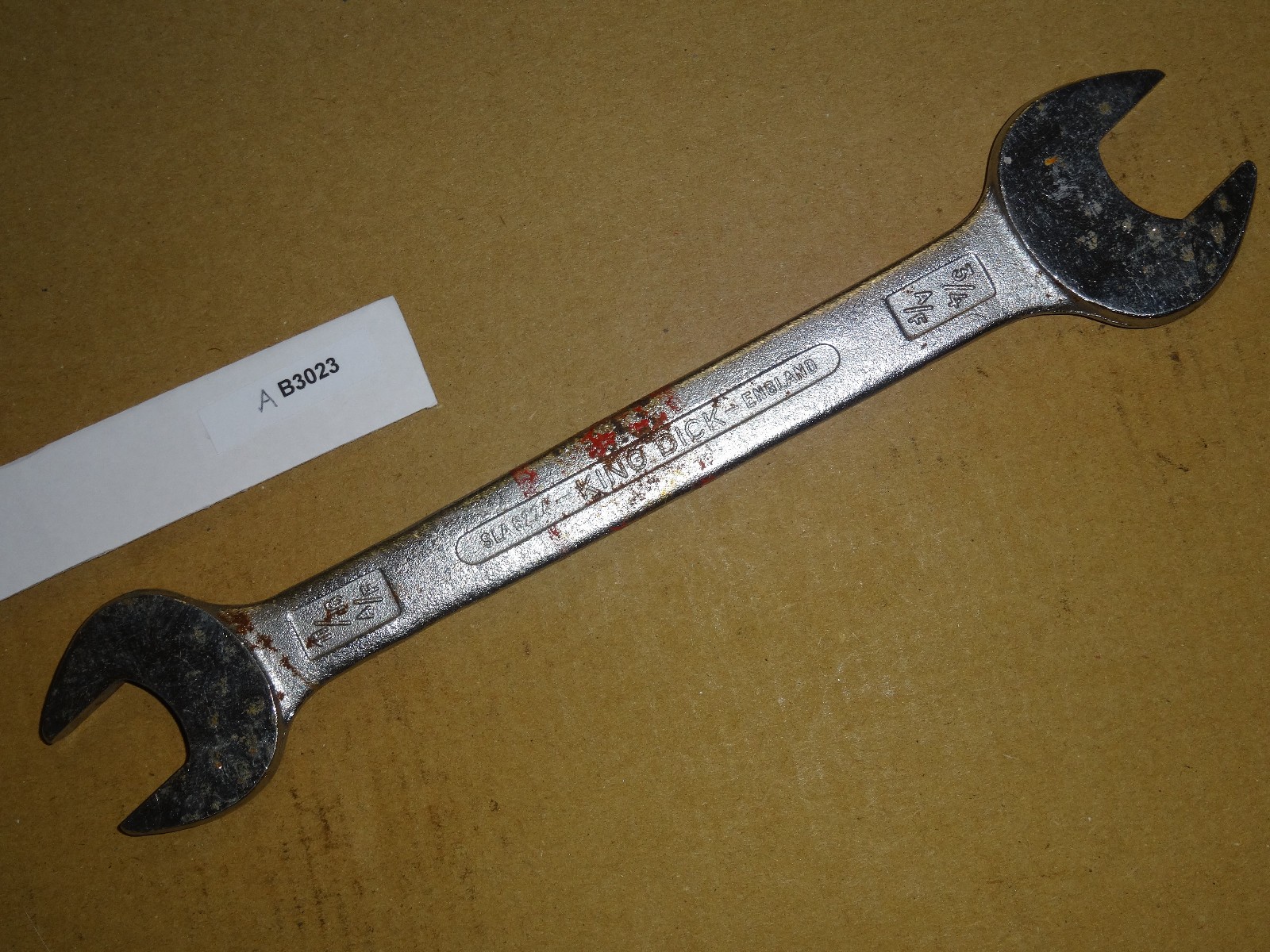 SLA 6224 King Dick 11/16AF 3/4AF Double Ended Spanner