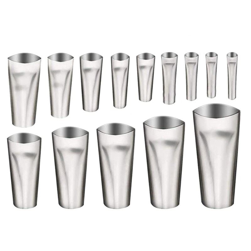 Caulking Nozzle, Stainless Sealant Dispensing Tip for Smooth Sealing Experience