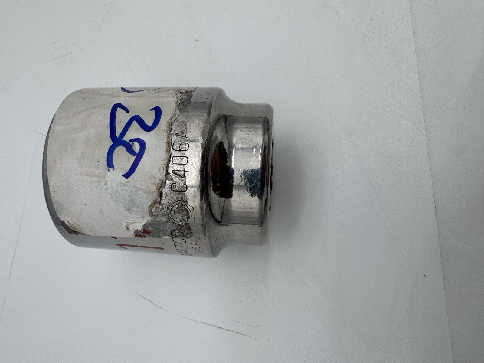 Lot of 4 Matco Tools SAE 6 Point Chrome Sockets 15/16 1-1/4 1-7/16 1-9/16 USA