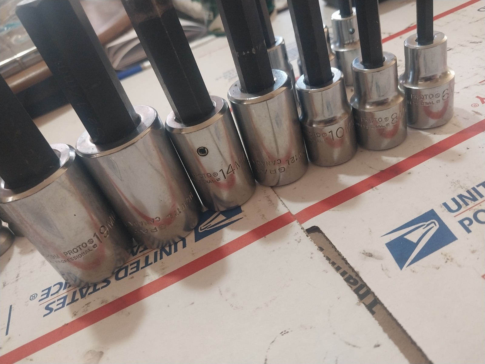 Proto tools metric 1/2″ hex head set