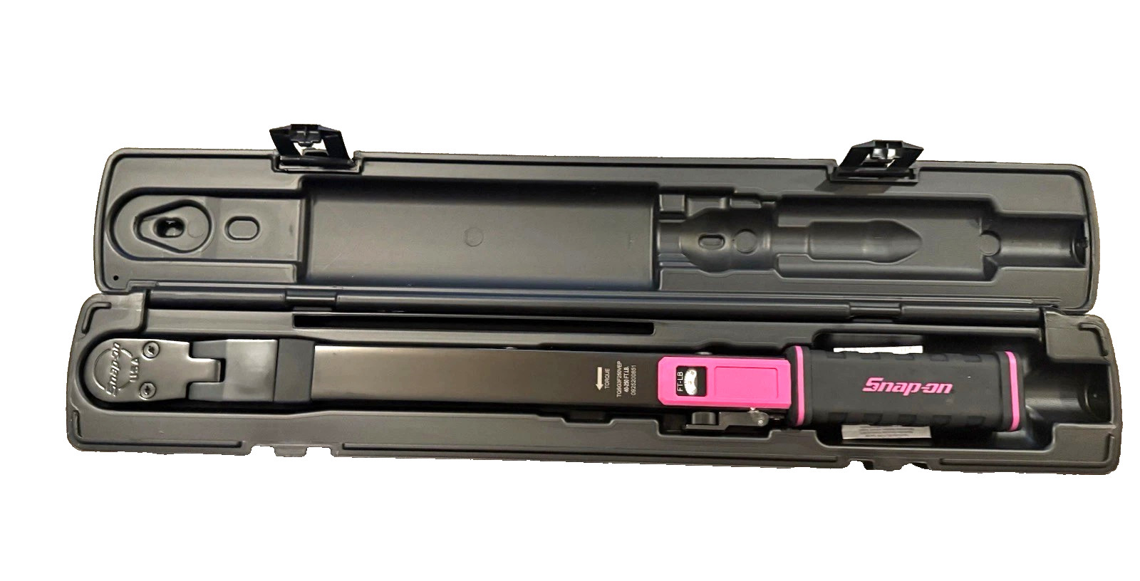 New Snap-on® TQSG3F250VEP 1/2″ Drive Flex Head Torque Wrench 40-250 ft-lb PINK
