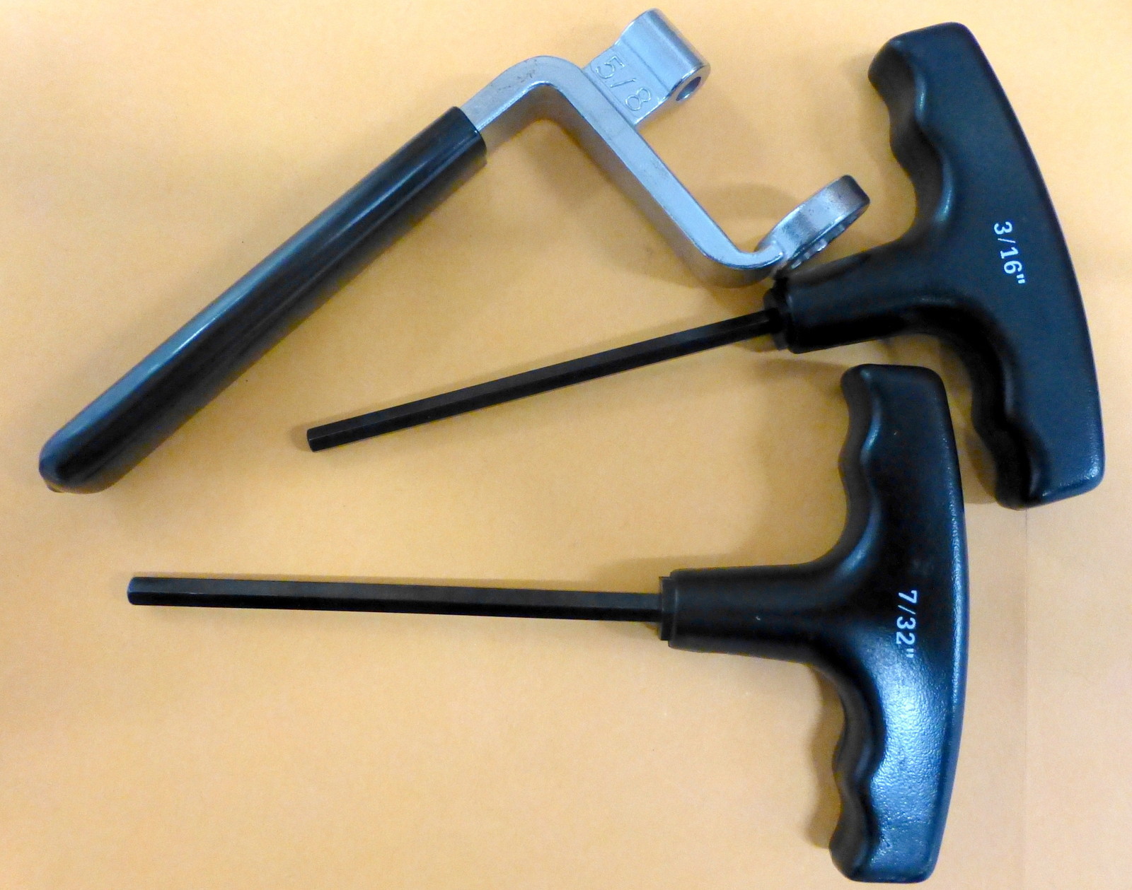 Proform 66781 Valve Lash Adjusting Tool Set Wrench Nut 5/8 T-Handle 3/16 7/32