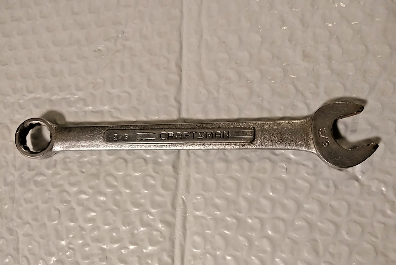 CRAFTSMAN TOOLS USA VV, 5/8″ COMBINATION WRENCH, 7.75″ LONG, 12 POINT.