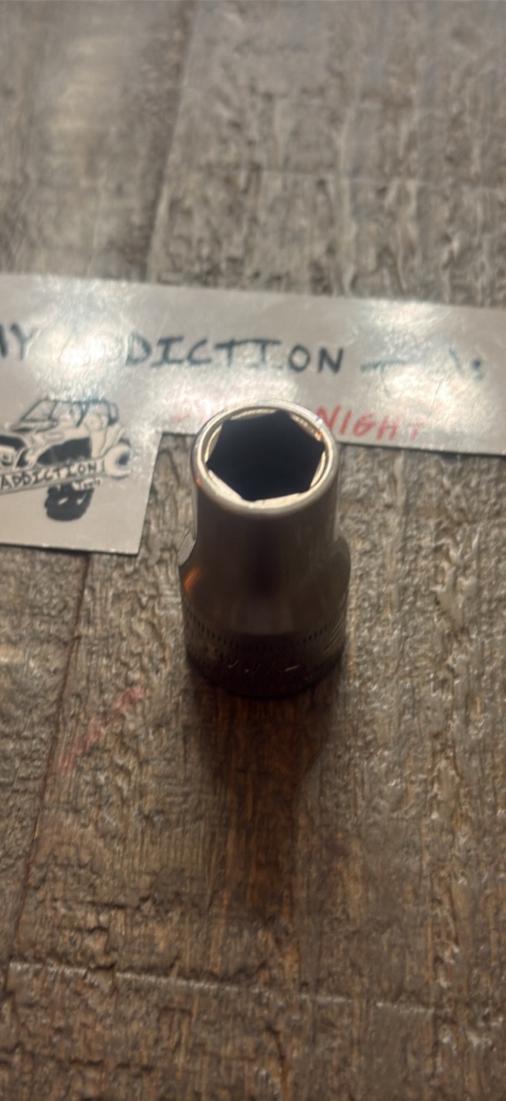 Snap on TWM12 1/2” drive 12mm socket great shape no markings