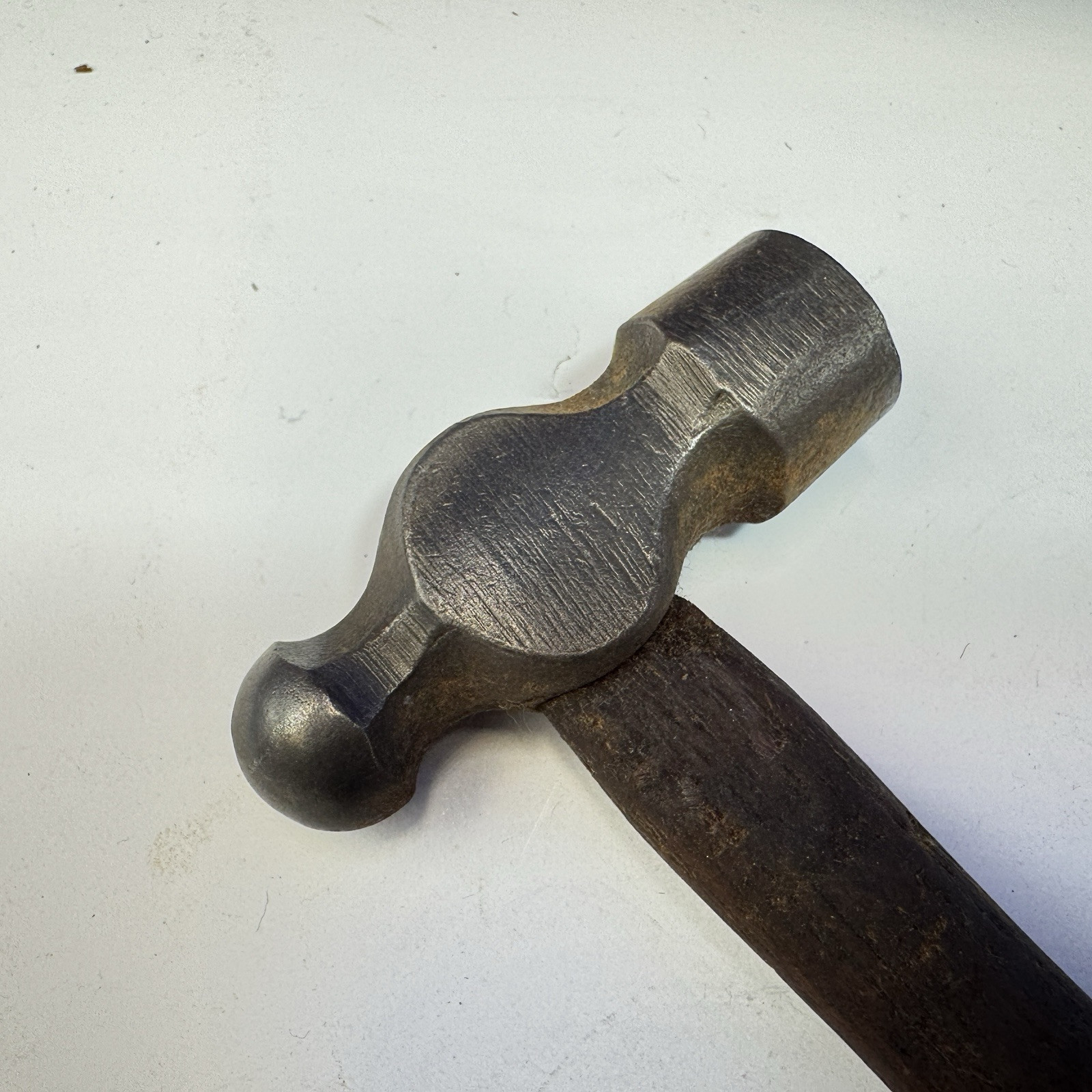 Ball Pein Hammer 400g 11″ Hickory Shaft Vintage Peen Reclaimed Tools Carpentry