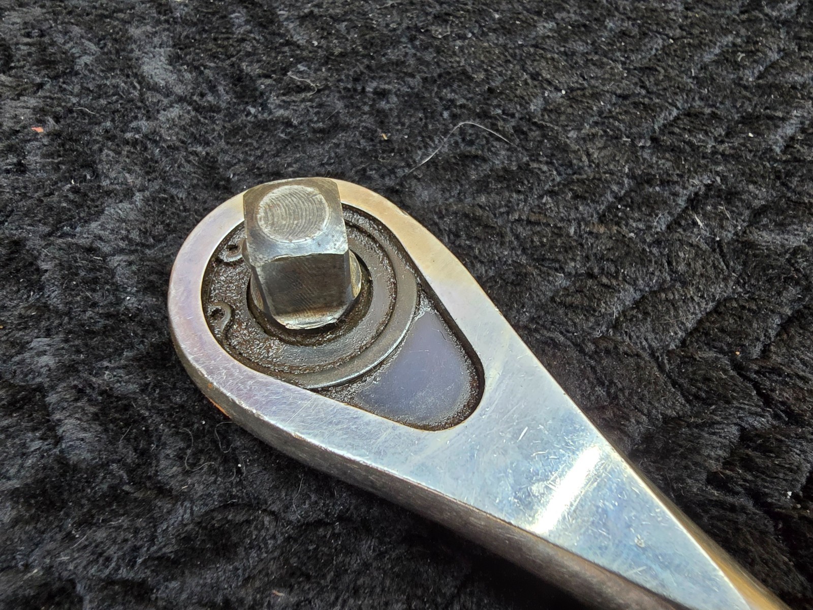 NICE USED USA Matco 1/2″ Ratchet CFR15T Chrome Style Rathet