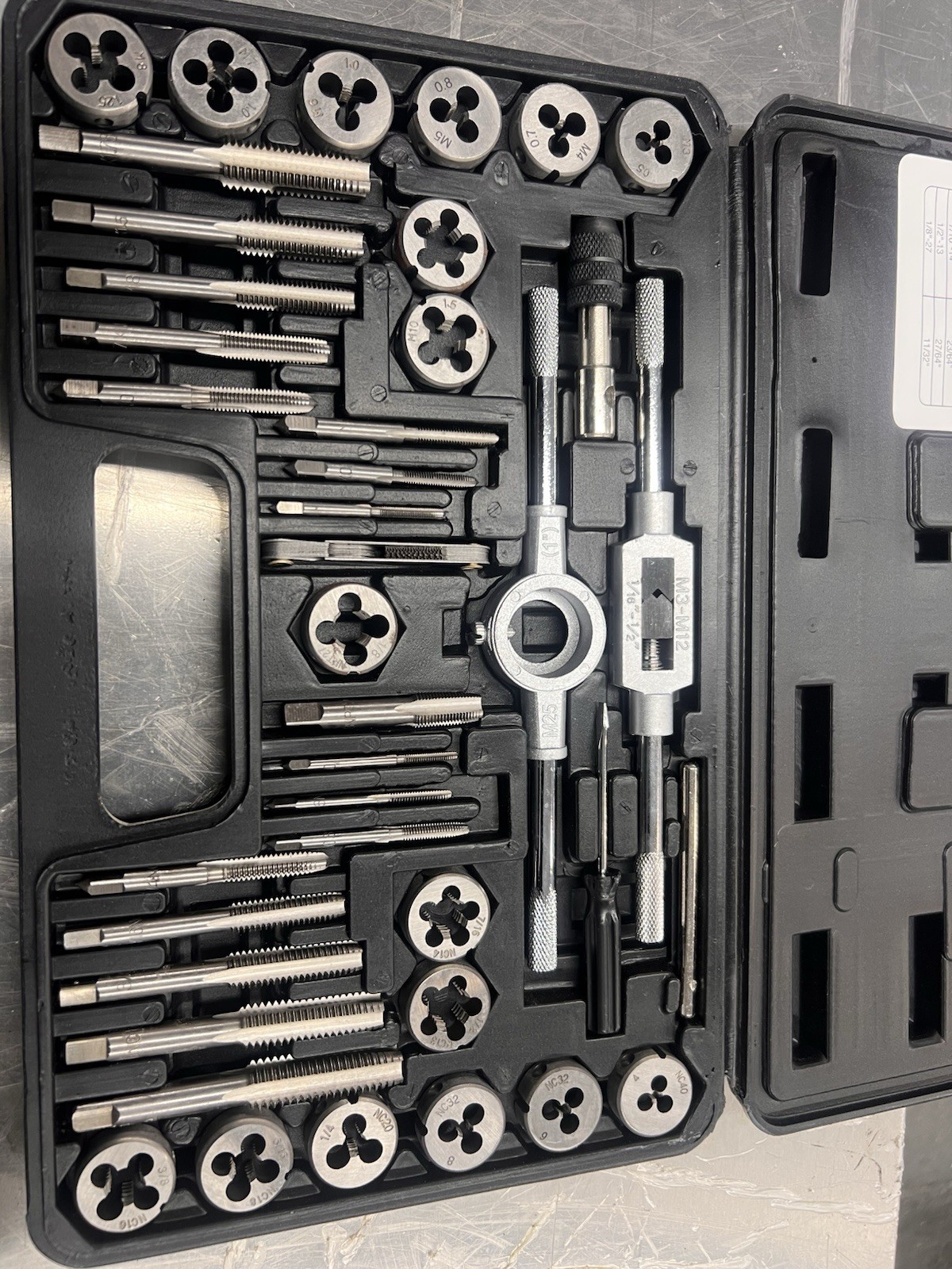 Teq 39pc Tap And Die Set / Free Shipping