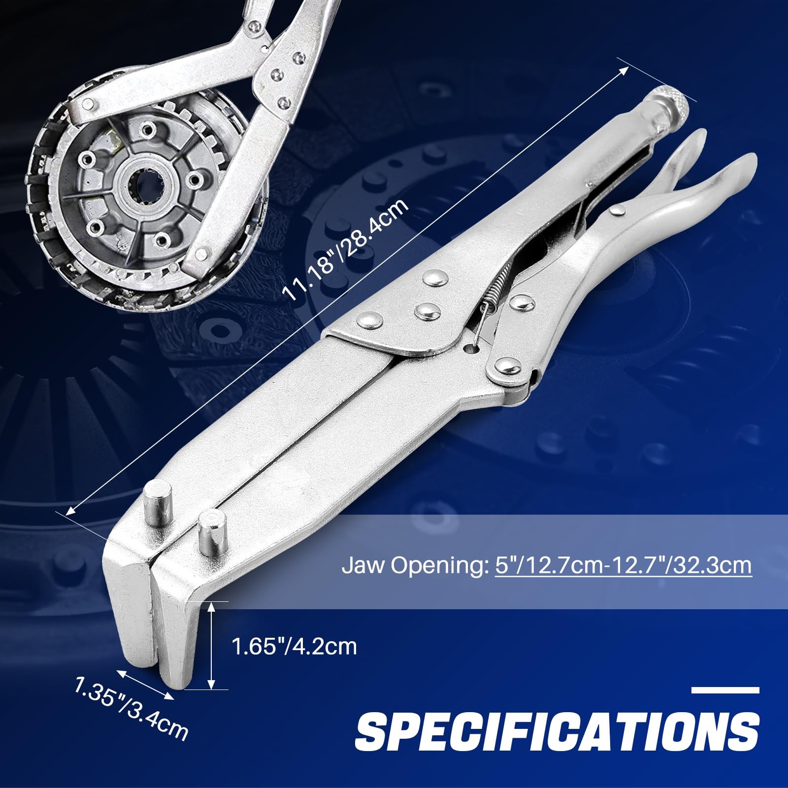 Clutch Holding Tool Motorcycle Hub Basket Holder Flywheel Repair Wrench Spanner