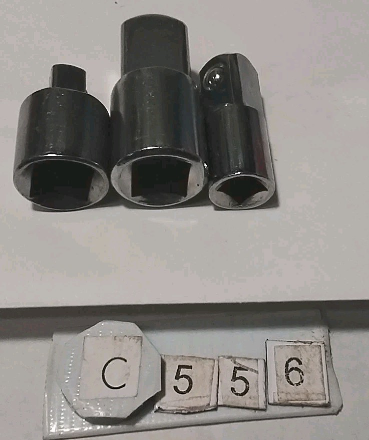3pc ADAPTER SOCKET SET 3/8″×1/4″-3/8″×1/2″-1/4″×3/8″ «NEW «