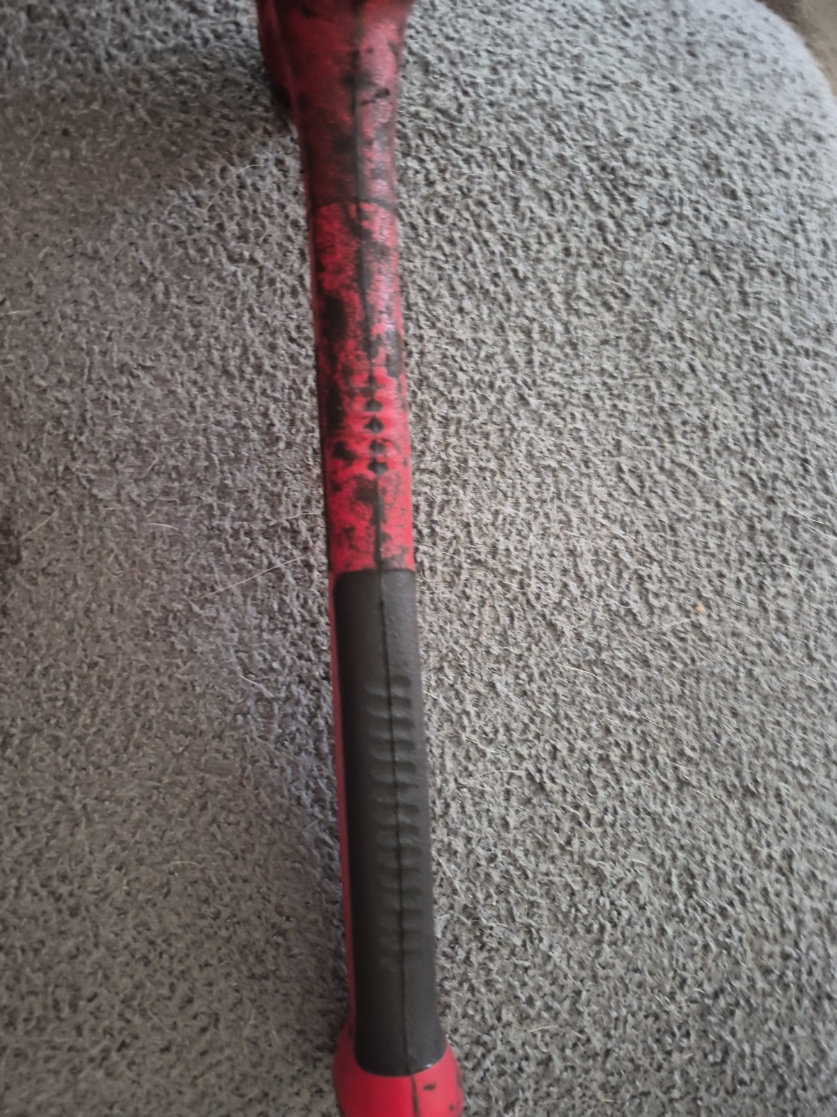 HBBD16 16oz Snap-On Dead Blow Ball Peen Hammer Red