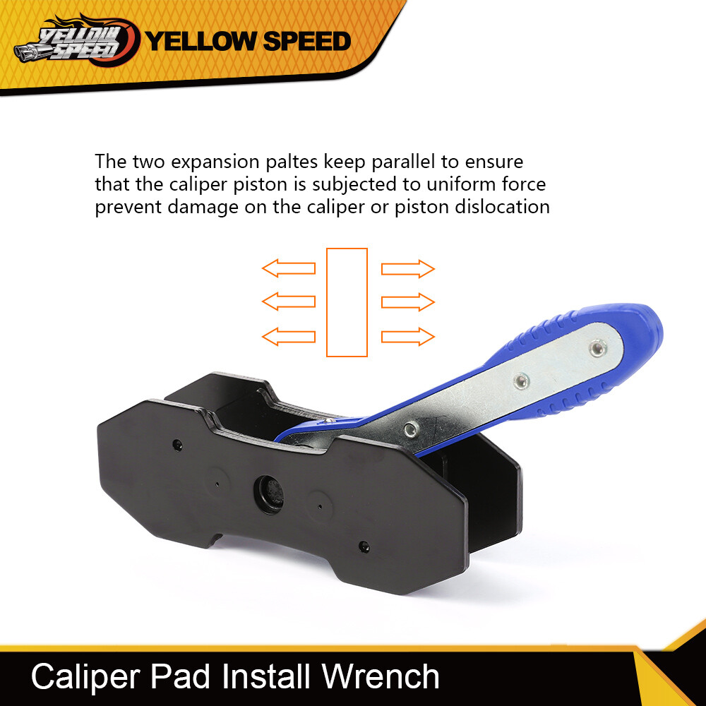 Car Ratchet Brake Piston Spreader Wrench Caliper Pad Install Tool Press Portable