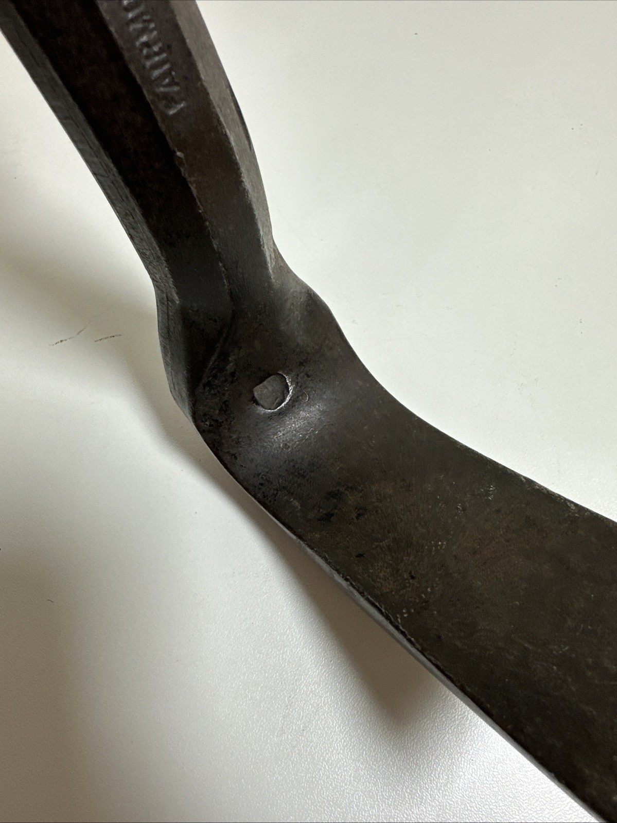 Vintage FAIRMOUNT 1050 Curved Auto Body Spoon Dolly Slapper Tool USA Forged