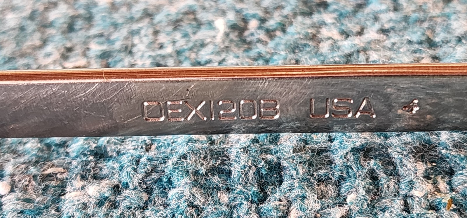 Snap-on USA, 3/8″, 12-Pt. Short Length Chrome Combo Wrench OEX120B! Grind Marks.