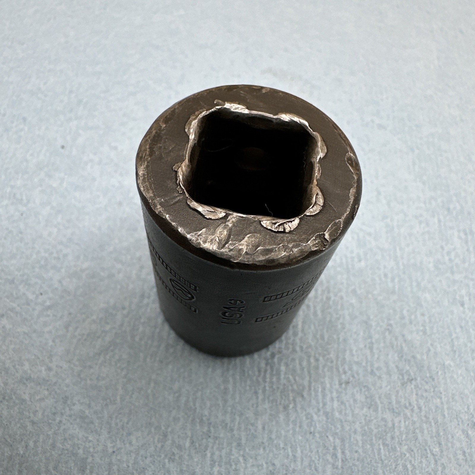 Snap On USA 18mm 12 Point Shallow Impact Socket 1/2” Drive IMDM180