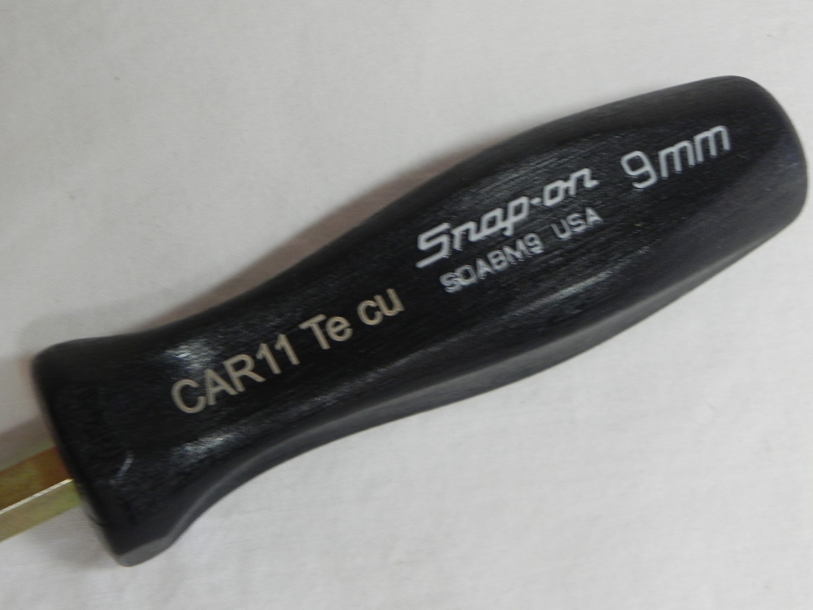 Snap-On SDABM9 9mm Ball Hex Head Driver Measuring 8-7/8» Long LOTBHHD8