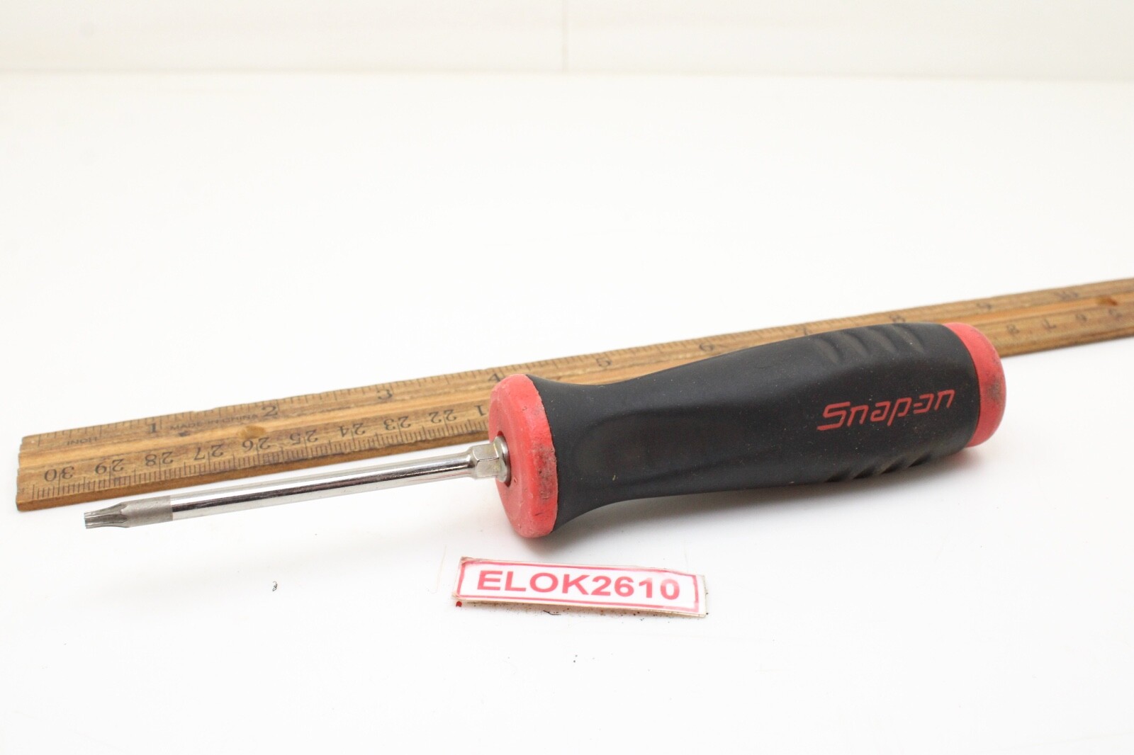 Snap-on 3″ TORX Black Cushion Grip Handle Screwdriver USA