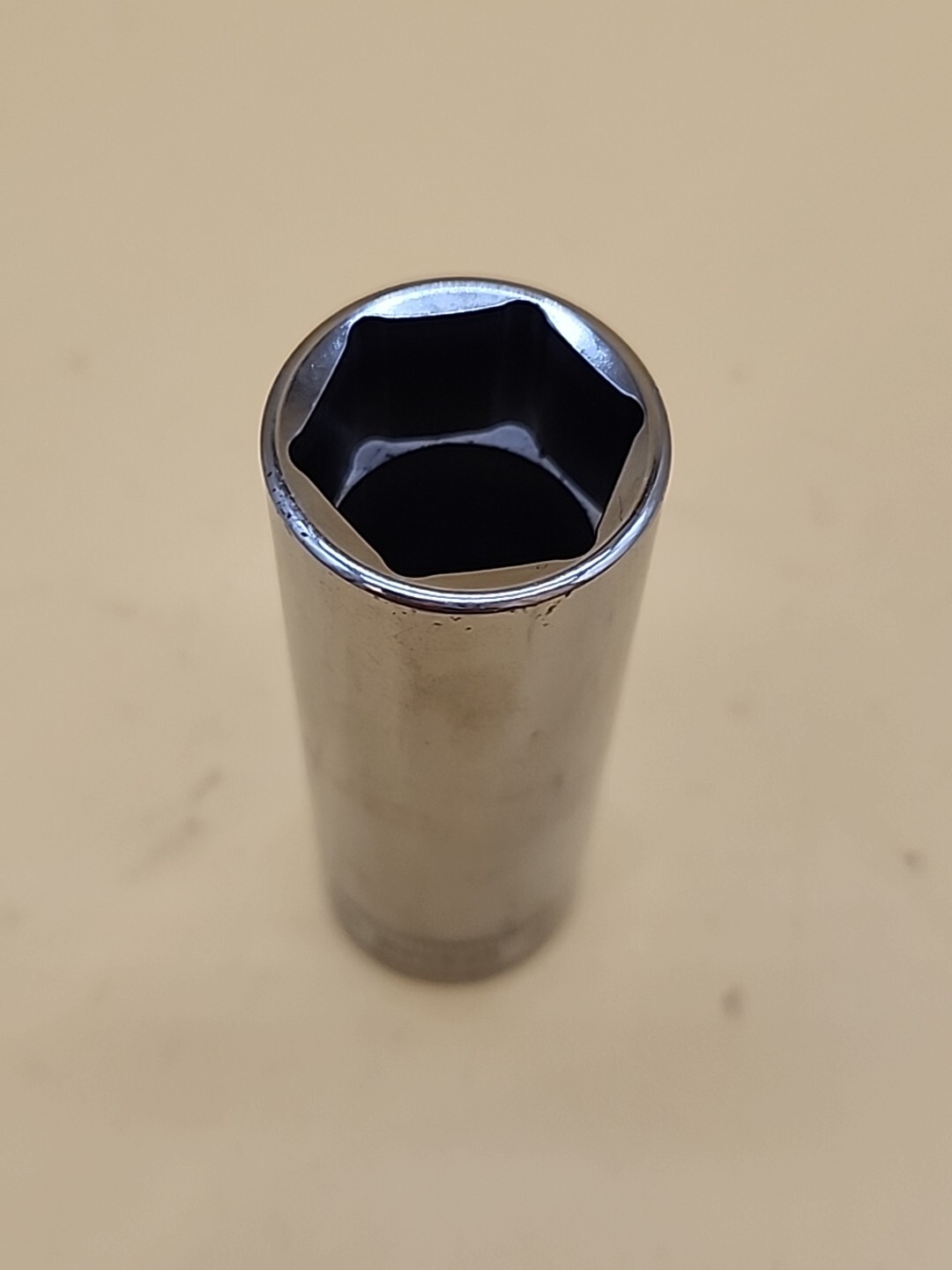 Snap-on Tools Vintage SFSM18 3/8 Drive 6 Point Chrome Deep 18mm Metric Socket