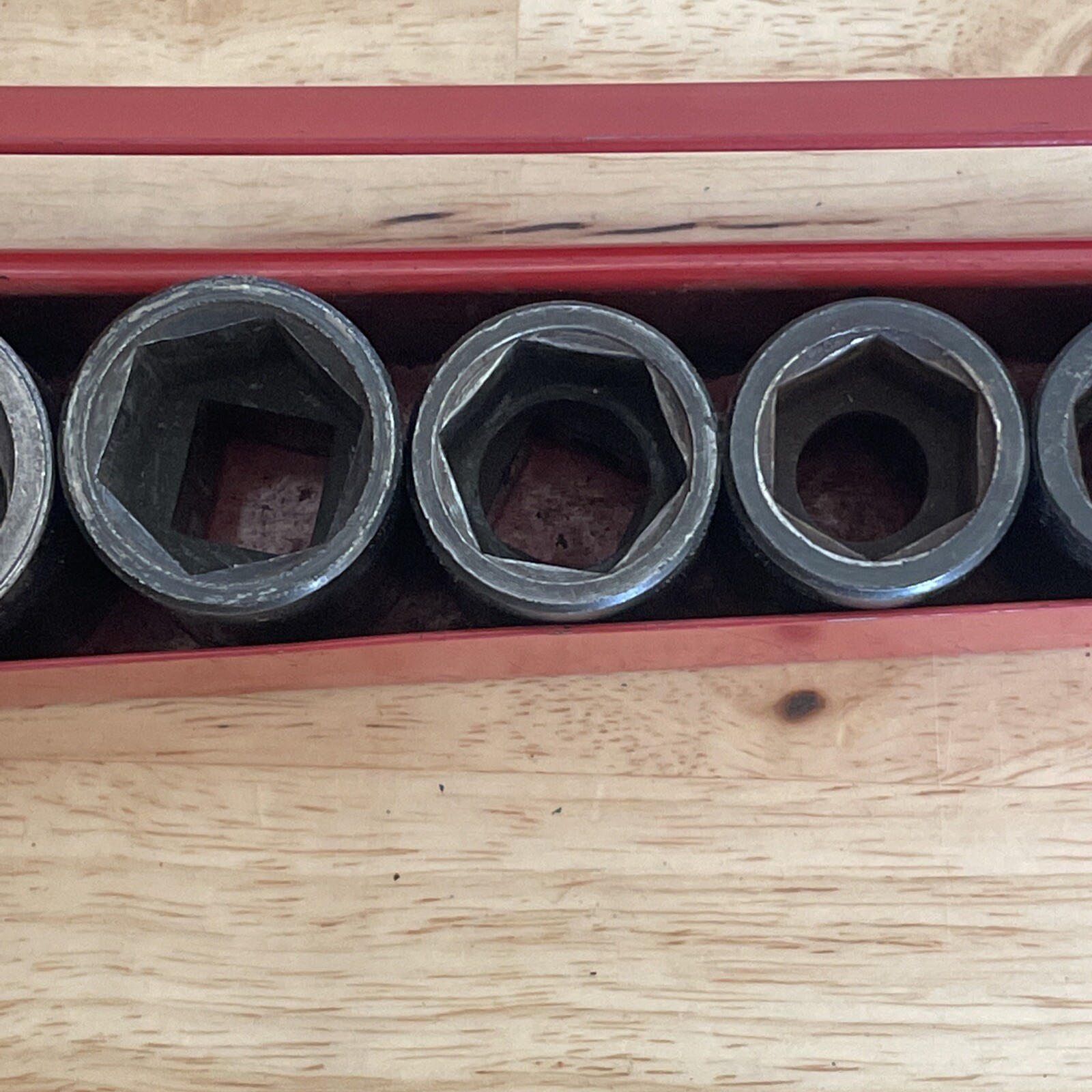 Matco Tools Impact Socket Set Shallow SAE 1/2” Drive 6 Point 1/2″- 1” USA