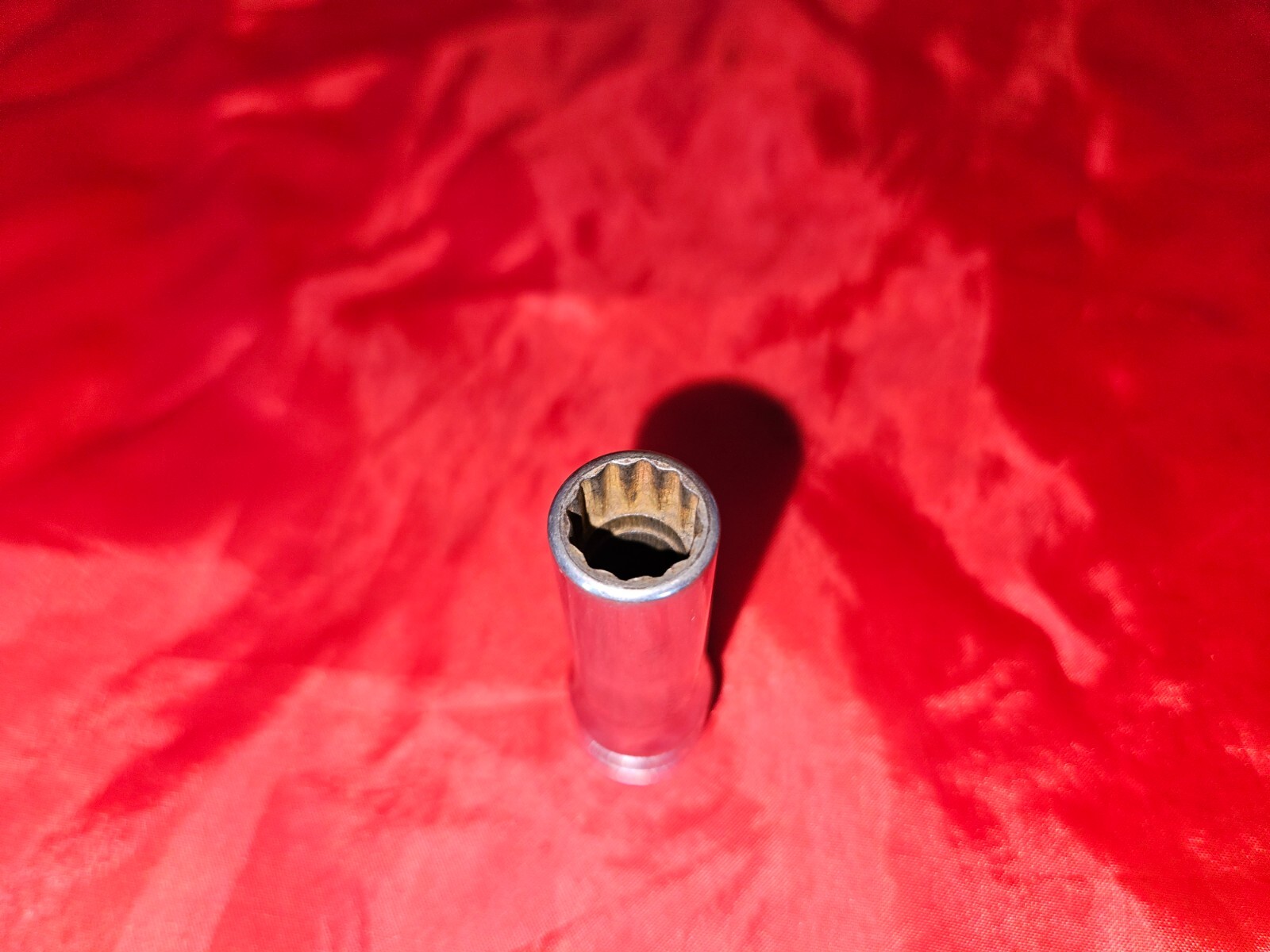 Snap-on New Logo SF121 3/8″ Drive 3/8″ 12 Point Deep Socket USA SAE C5