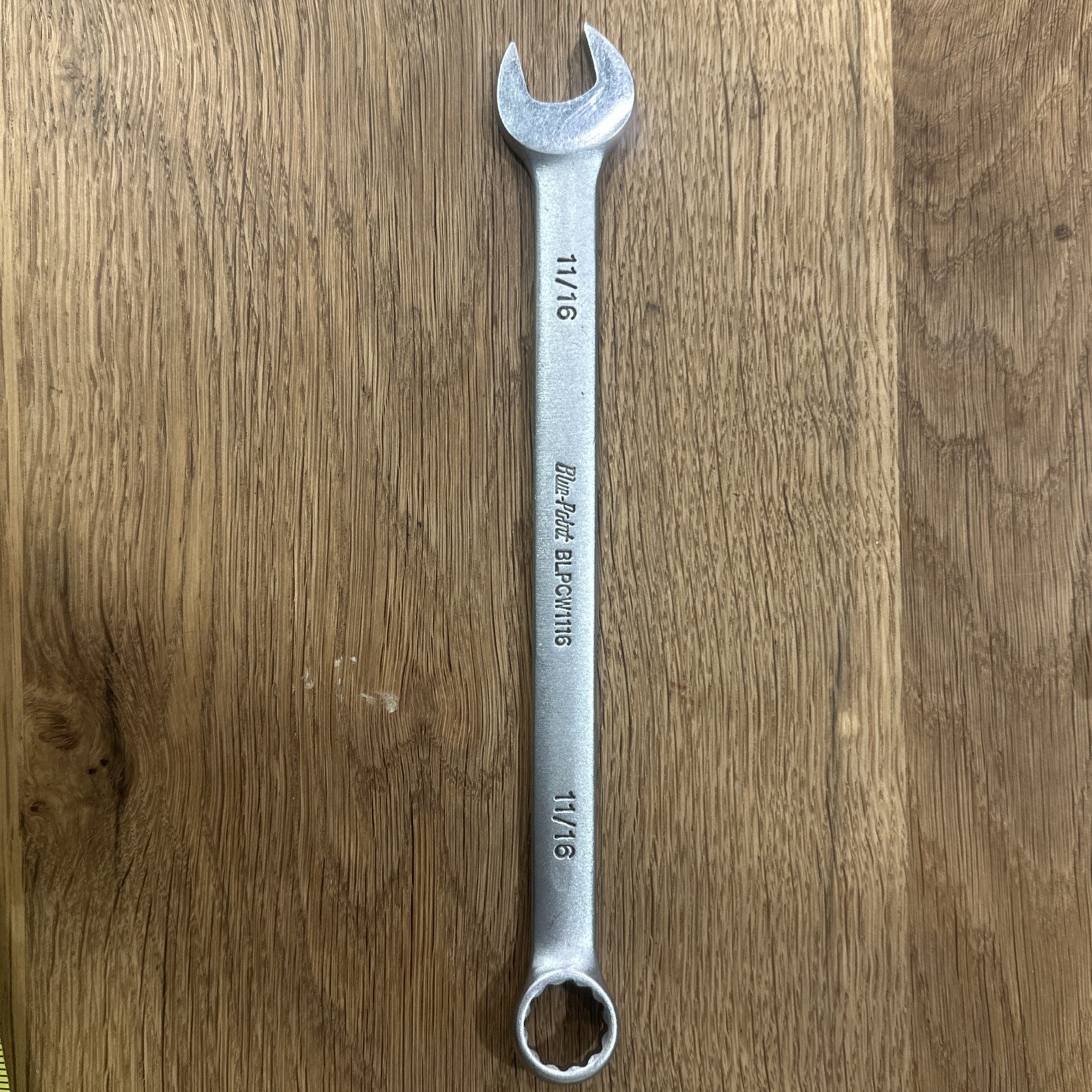 Bluepoint 11/16 12 Point Combination Box End Wrench BLPCW1116