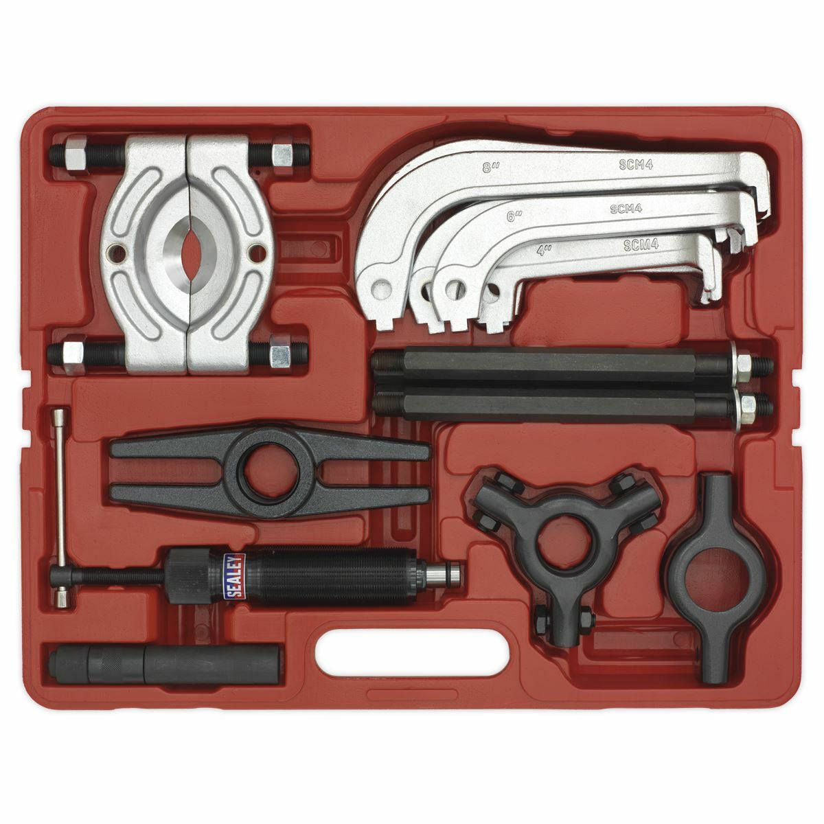 Sealey Hydraulic Puller Set 25pc Garage Storage Case