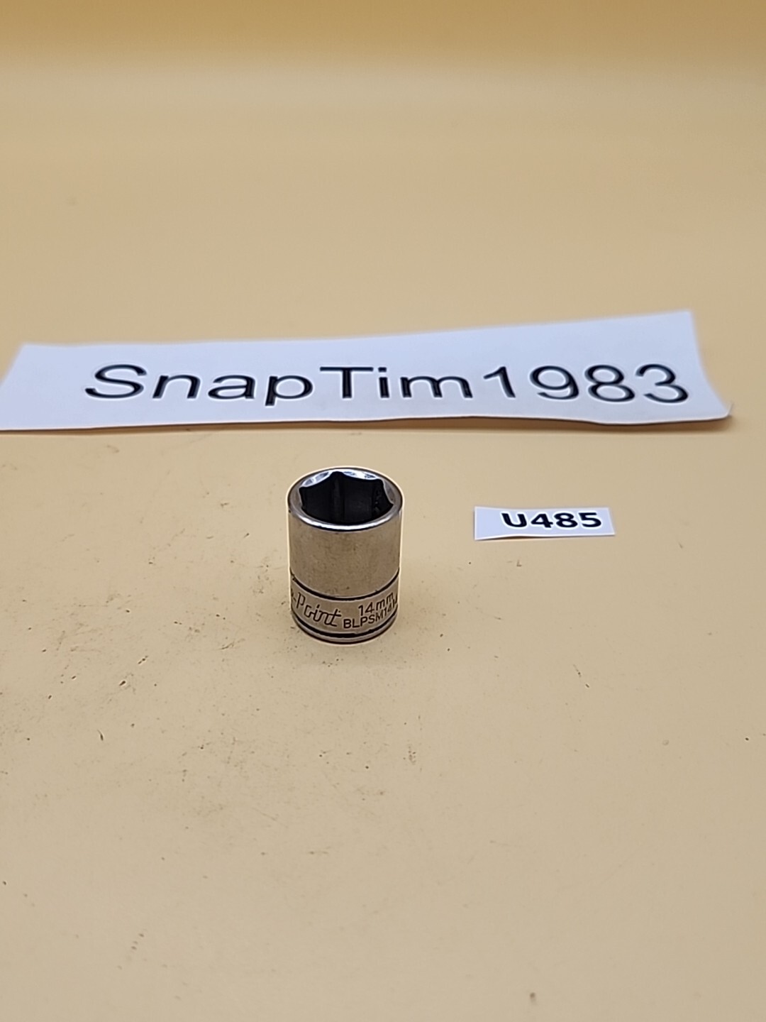 Blue-Point Tools BLPSM1414. 1/4″ DRIVE, 14MM. SOCKET, SHALLOW 6Pt USA