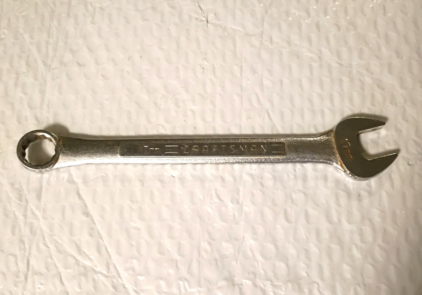 CRAFTSMAN TOOLS 17MM. COMBINATION WRENCH, 8.6″ LONG, 12 POINT *JAPAN MADE*