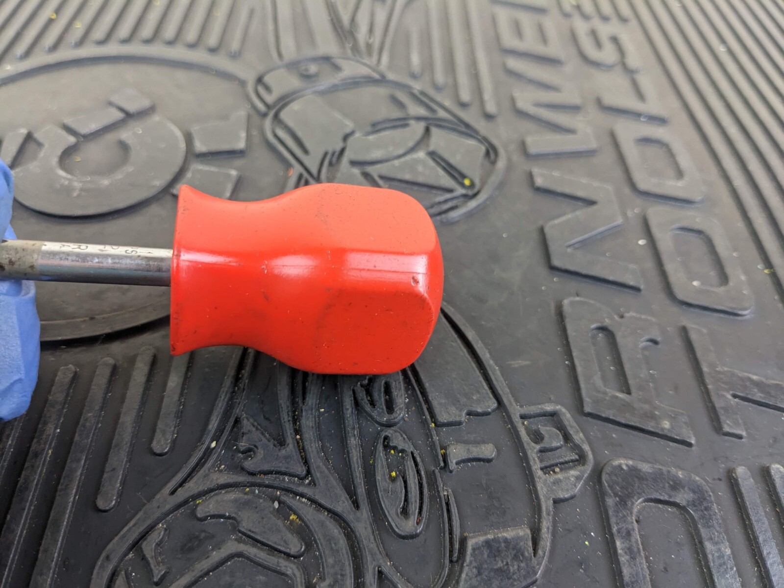 #av311 MAC Tools USA Model P212XA #2 Philips Stubby Red Hard Handle Screwdriver